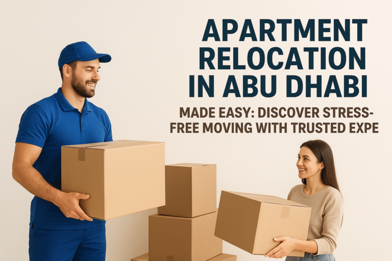 Apartment Relocation in Abu Dhabi