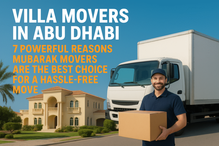 Villa Movers in Abu Dhabi